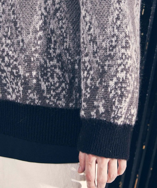 MAISON SPECIAL（メゾンスペシャル）の「《UNISEX》Airy Mohair Argyle