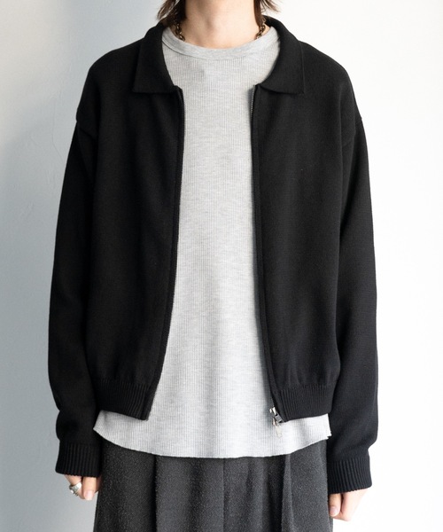 Knit blouson/ニットブルゾン（ブルゾン）｜Casper John（キャスパー