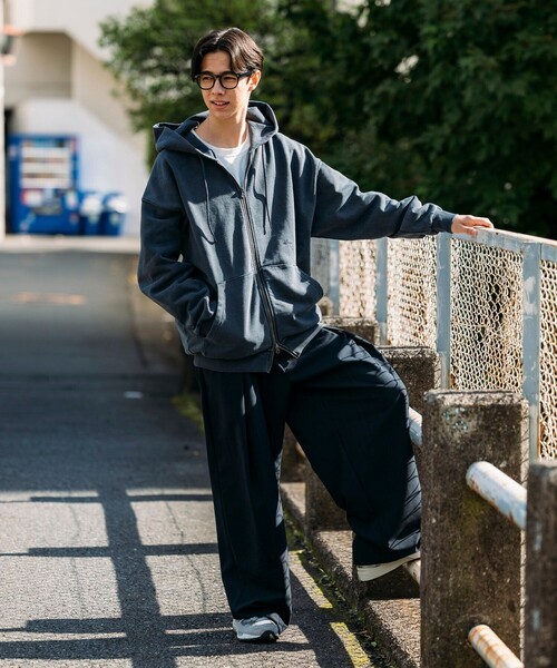 セール】NAUTICA/ノーティカ ピグメント加工 HIDDEN LOGO スウェット