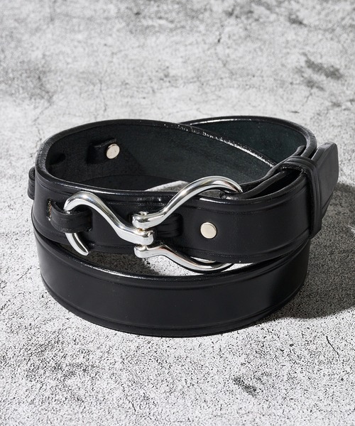 セール】【TORY LEATHER /トリーレザー】Nickel Hoof Pick Buckle Belt