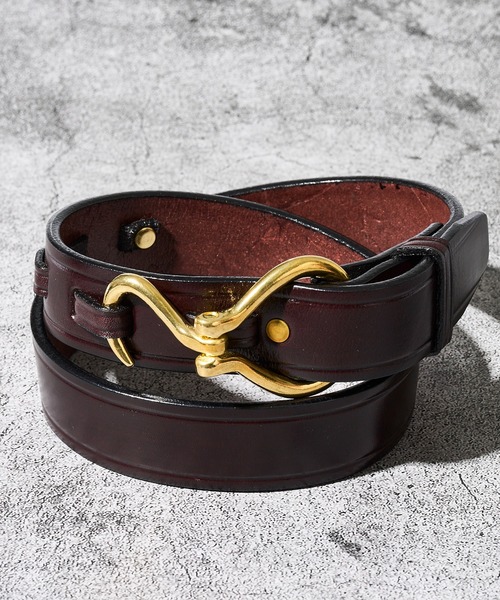 TORY LEATHER /トリーレザー】Nickel Hoof Pick Buckle Belt