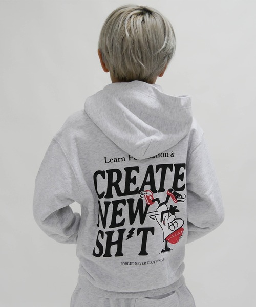 セール】FORGET NEVER/フォーゲットネバー キッズ パーカー PC