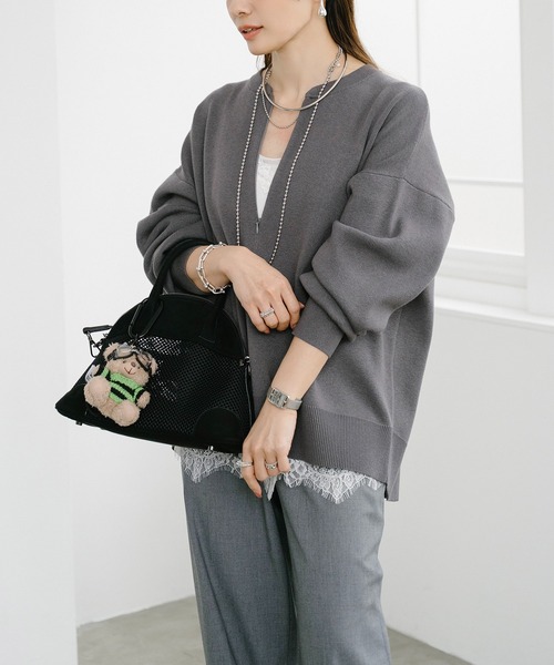 春ニット】フロント2wayニットプルオーバー Emma Taylor│STYLEDOOR