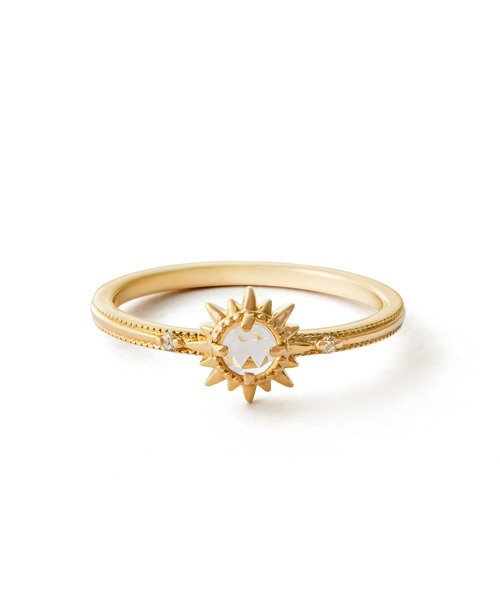 agete（アガット）の「K10ピンキーリング（リング）」 - WEAR