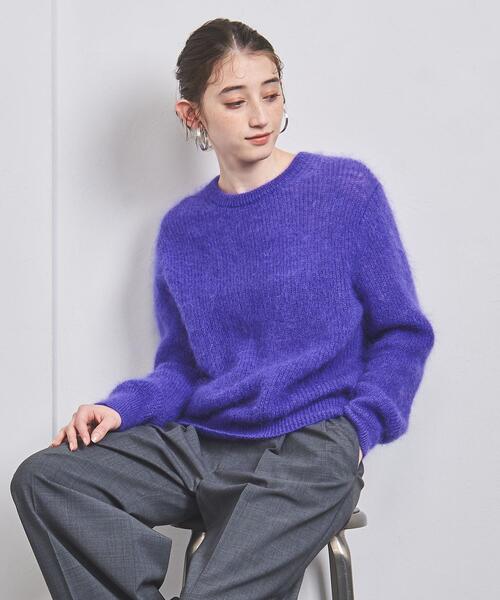 UNITED ARROWS（ユナイテッドアローズ）の「モヘヤ クルーネックニット