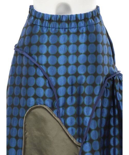 UN3D.（アンスリード）の「ジャカードミックススカート（スカート