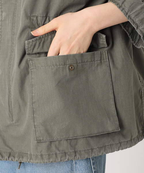 リップストップミリタリーブルゾン（ミリタリージャケット