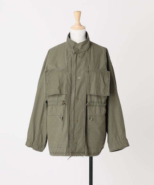 リップストップミリタリーブルゾン（ミリタリージャケット