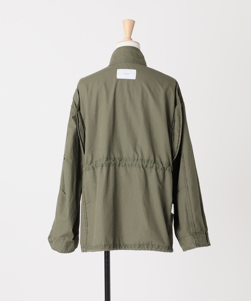 リップストップミリタリーブルゾン（ミリタリージャケット
