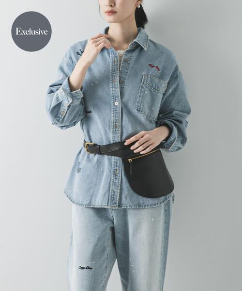 別注』PICCADILLY×URBAN RESEARCH 刺繍デニムシャツ（シャツ/ブラウス