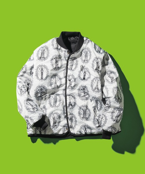 HUF（ハフ）の「LANDMARK REV. JACKET / HUF ボンバージャケット