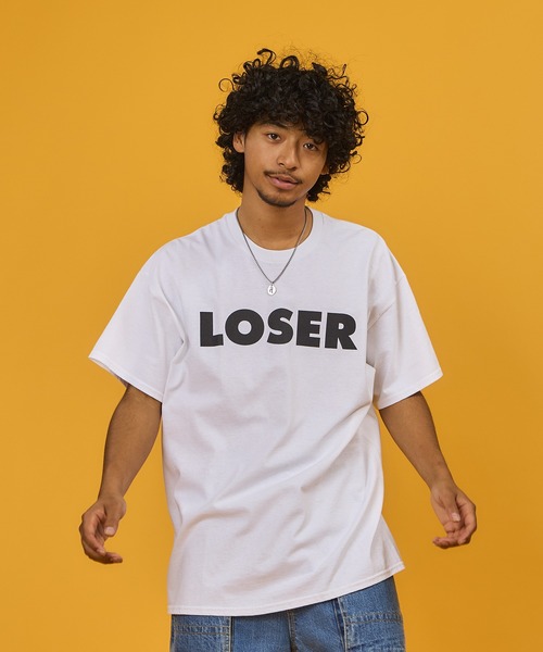 S/S PRINT TEE“LOSER” / ショートスリーブ プリント ティー 'ルーザー