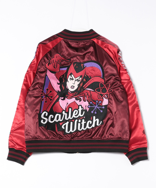MARVEL 】 エンブロイダリー スカジャン L（スカジャン）｜MARVEL