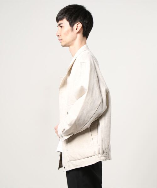 Milok（ミロック）の「DOUBLE WEAVE ZIP BLOUSON（ブルゾン）」 - WEAR
