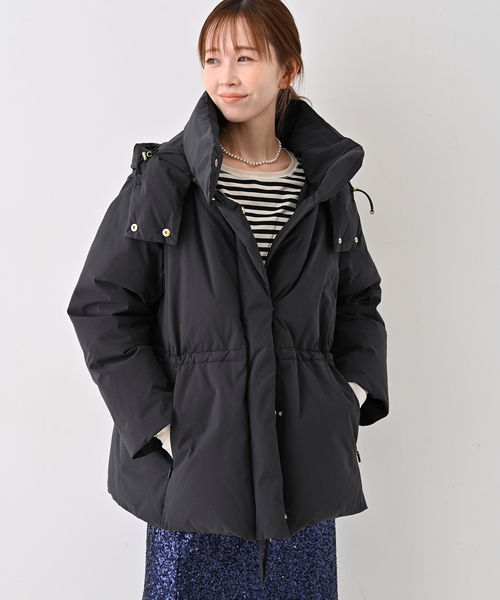 SLOBE IENA（スローブイエナ）の「フェザーライト撥水パッファーダウン