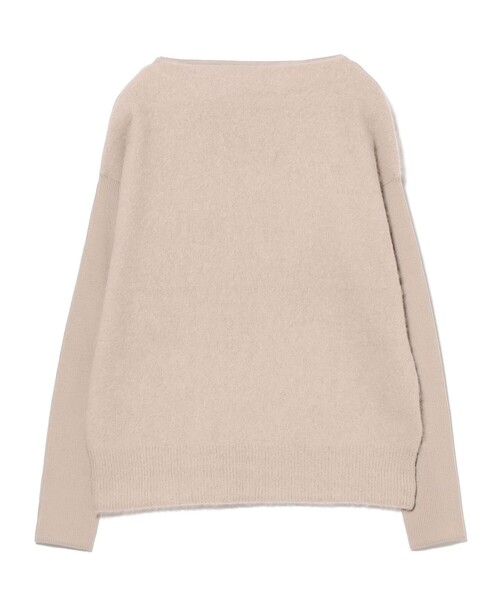 セール】【1/1値下げ】フラッフィー ボートネック ニット（ニット