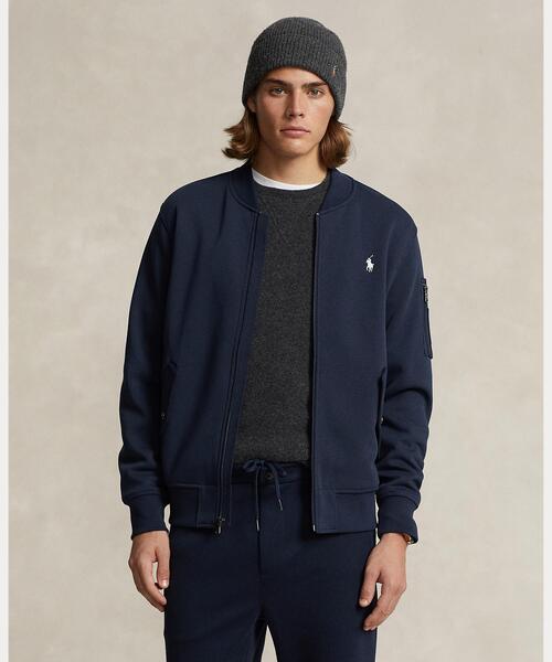ダブルニット ボンバー ジャケット（その他アウター）｜POLO RALPH