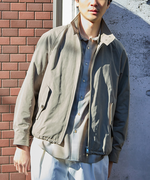 ピーチ ウェザー ハリントン ジャケット（その他アウター）｜EDIFICE