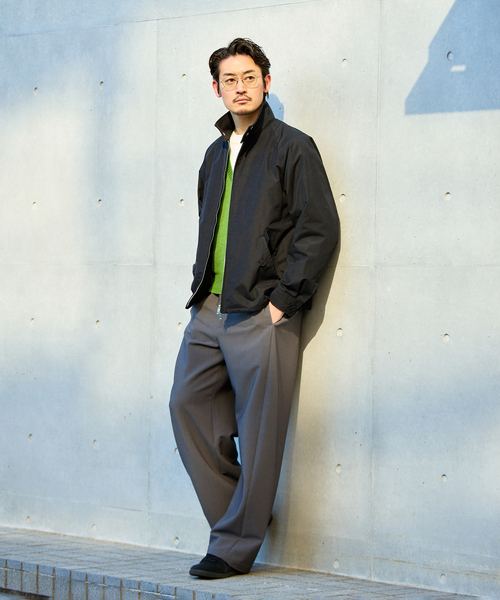 ピーチ ウェザー ハリントン ジャケット（その他アウター）｜EDIFICE