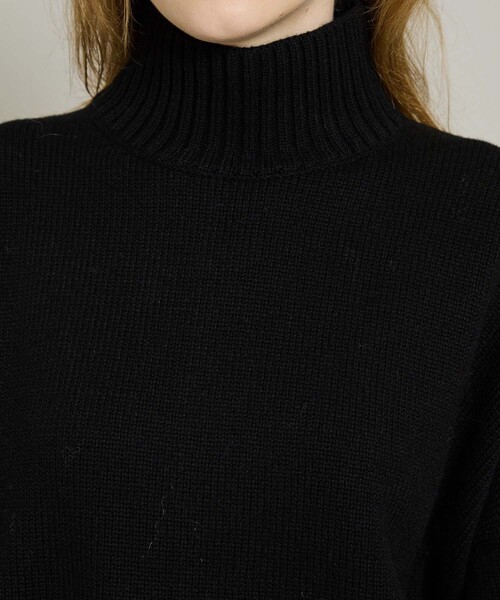 CINOH/チノ】《STUDIOUS別注》オーバーサイズハイネックニット
