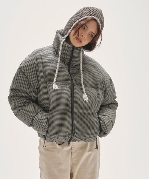 TODAYFUL（トゥデイフル）の「Check Dawn Jacket（ダウンジャケット