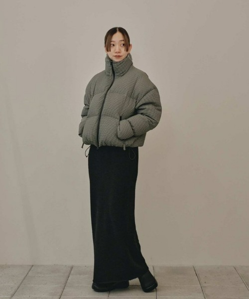 TODAYFUL（トゥデイフル）の「Check Dawn Jacket（ダウンジャケット