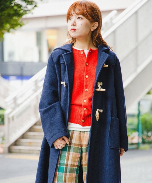 BEAMS BOY（ビームスボーイ）の「モッサー ロング ダッフルコート