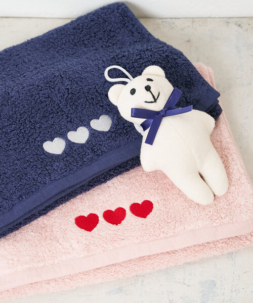 セール】Love Heart Hair Bath Towel（タオル）｜BIRTHDAY BAR