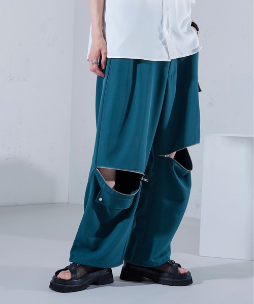 2WAYジップデザインパンツ（その他パンツ）｜Ellno Loset（エルノ