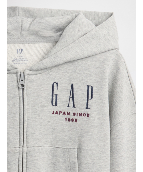 セール】30th アニバーサリー フレンチテリー GAPロゴ ジップアップ