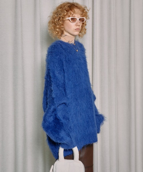 MAISON SPECIAL（メゾンスペシャル）の「Shaggy Knit Pullover