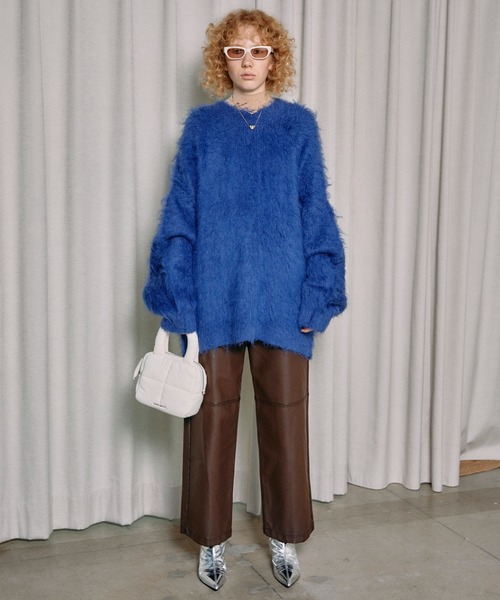 MAISON SPECIAL（メゾンスペシャル）の「Shaggy Knit Pullover
