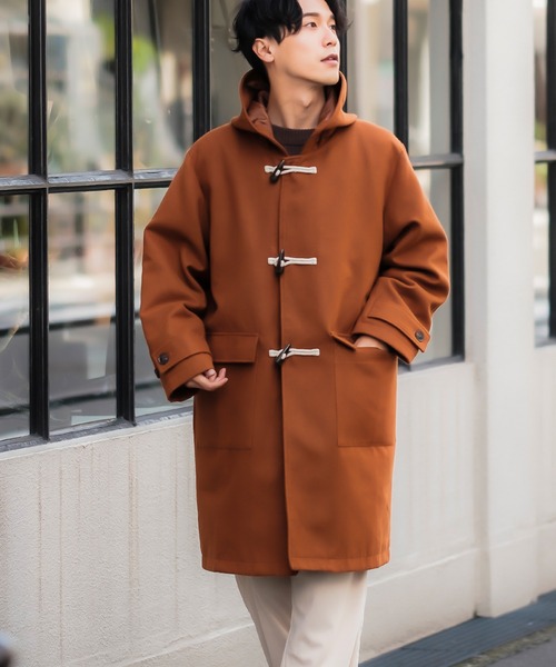 セール】【improves】メルトン オーバーサイズ ダッフルコート
