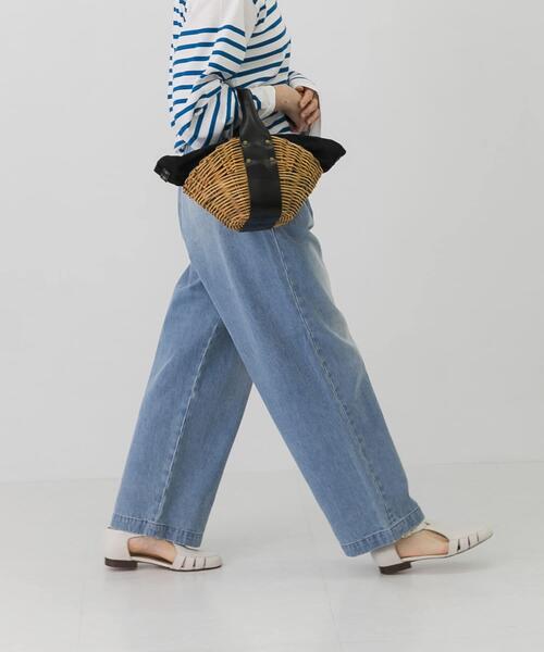 フェードデニムイージーパンツ（デニムパンツ）｜かぐれ（カグレ）の