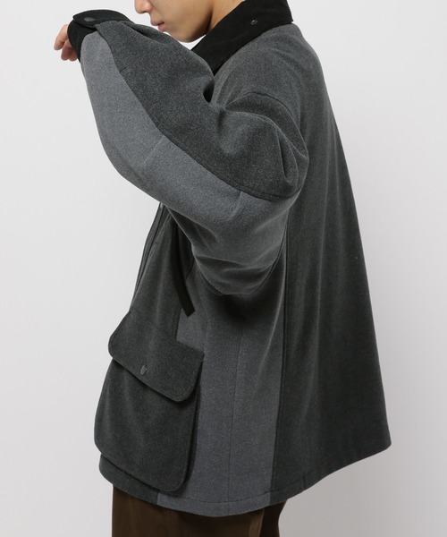 niko and（ニコアンド）の「ウーリーテックハンティングブルゾン