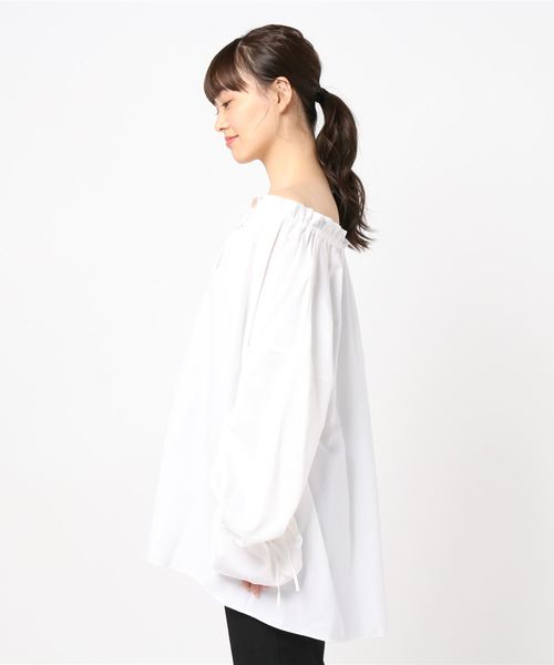 CLANE（クラネ）の「2WAY OFF SHOULDER BULKY TOPS（シャツ/ブラウス