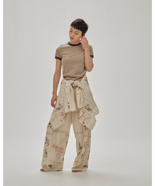 TODAYFUL（トゥデイフル）の「Embroidery Patchwork Shirts（シャツ