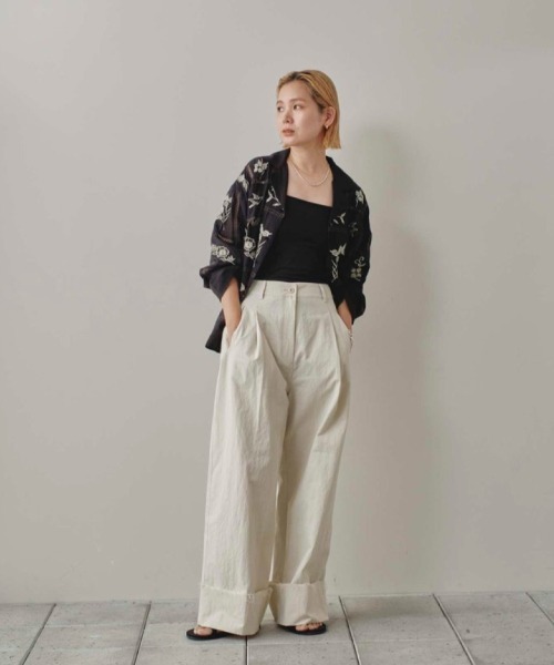 Embroidery Patchwork Shirts（シャツ/ブラウス）｜TODAYFUL（トゥデイ