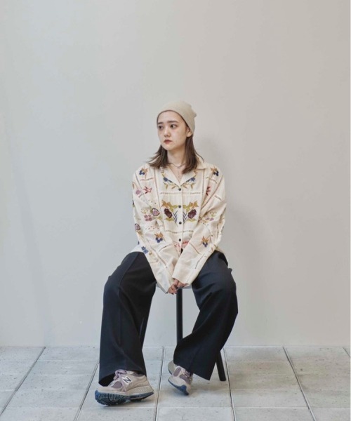 Embroidery Patchwork Shirts（シャツ/ブラウス）｜TODAYFUL（トゥデイ