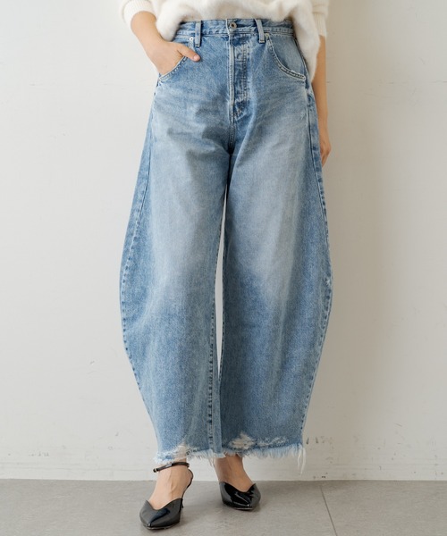 Whim Gazette（ウィムガゼット）の「ラインカーブデニム（デニムパンツ