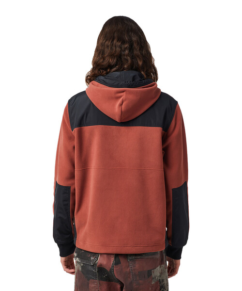 DIESEL（ディーゼル）の「メンズ パーカー フリース ジャケット