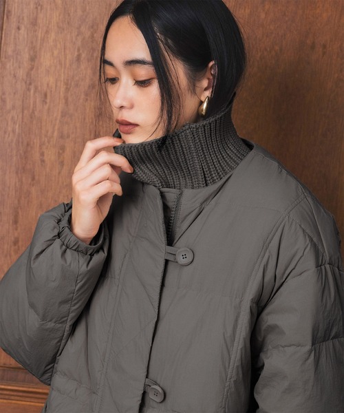 ELFRANK（エルフランク）の「ロングダウンコート マルチwayダウン