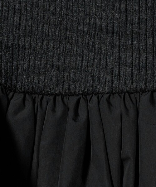 AEWEN MATOPH＞バルーンコンビ 二ットプルオーバー ‐ ウォッシャブル