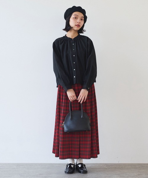 △タータンCHECK プリーツスカート（スカート）｜bulle de savon