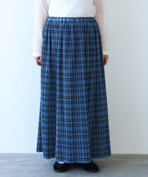△タータンCHECK プリーツスカート（スカート）｜bulle de savon