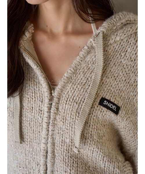 セール】ロービングニットフーディー（ニット/セーター）｜SNIDEL