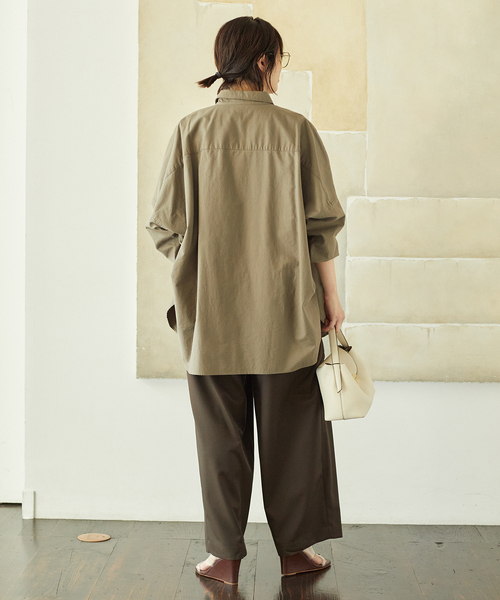 plage（プラージュ）の「《追加》Soft Oxford Long シャツ（シャツ