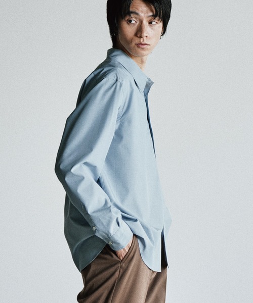 WYM LIDNM（ウィム バイ リドム）の「MICRO SPAN BASIC SHIRT（シャツ