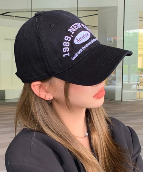 MANGROVE（マングローブ）の「1989ロゴ刺繍キャップ（キャップ