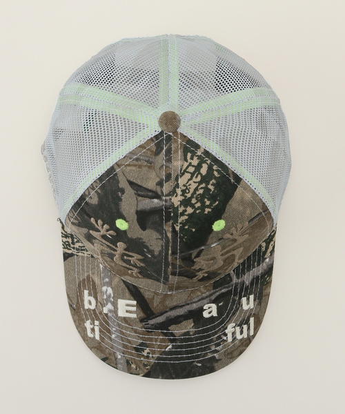 セール】【b.Eautiful/ビューティフル】Biyu Trucker Hat：キャップ